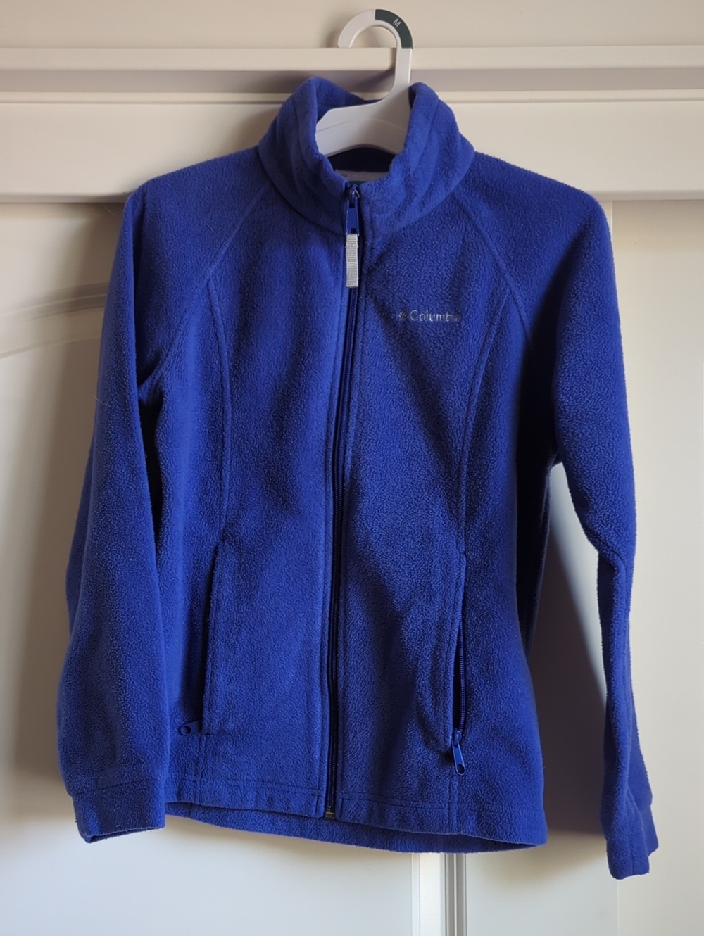 Columbia Kids Blue Full-Zip Puffer-Style Fleece Jacket